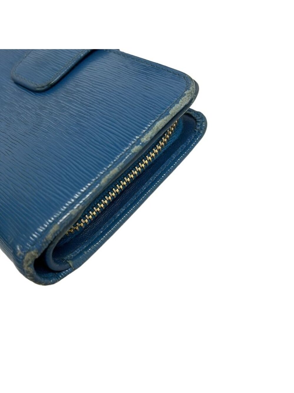 Prada Blue Leather Wallet - Picture 7 of 10